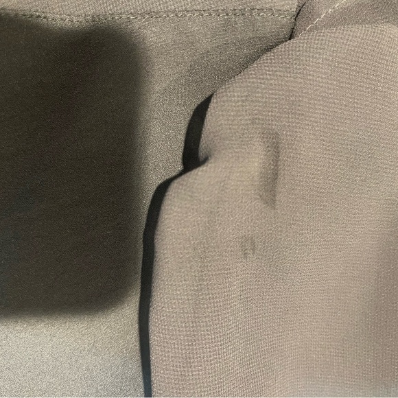 Express 3 Button Shear Blouse - Picture 8 of 9